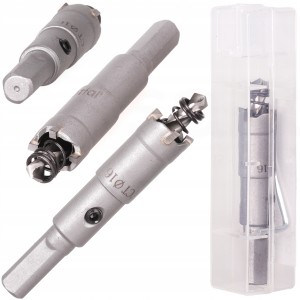 OTWORNICA WIDIOWA KORONKA DO METALU DREWNA 16 MM