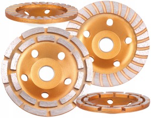 ZESTAW TARCZE DO SZLIFOWANIA BETONU GARNKOWA 125MM