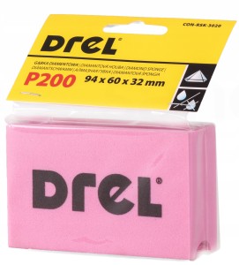 KOSTKA GĄBKA SZLIFOWANIA PŁYTEK GRESU GRANITU P200