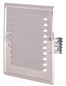 KRATKA WENTYLACYJNA METALOWA 14x14 KOMINOWA +ŁAPKI