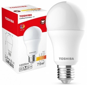 Żarówka LED 11W (75W) NEUTRALNA E27 TOSHIBA 4000k