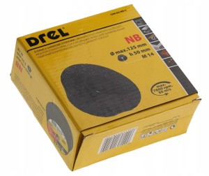 ŚCIERNICA GARNOWA STOŻKOWA 125MM M14