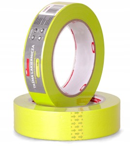 TAŚMA LAKIERNICZA MASKUJĄCA 25mm x 50m. 80°C