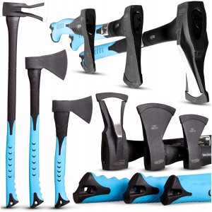 Siekiera rozłupująca zestaw siekier 3szt FIBERGLAS