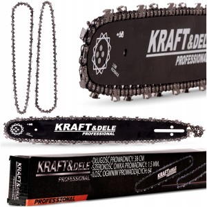 Prowadnica do piły 38 cm STIHLi inne, +2x ŁAŃCUCH