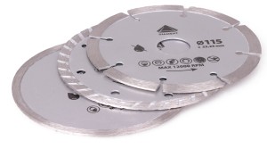 TARCZA DIAMENTOWA 125mm CIĘCIA BETONU KLINKIERU x3