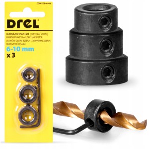 Ogranicznik do wiertła GŁĘBOKOŚCI WIERCENIA 6-10mm