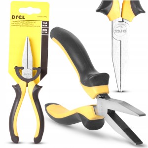 SZCZYPCE PŁASKIE PROSTE KOMBINERKI CĘGI 160 mm