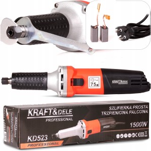 SZLIFIERKA PROSTA TRZPIENIOWA 1500W REGULACJA OBR.