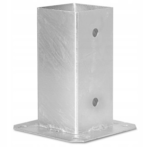 PODSTAWA SŁUPA 80x80 PRZYKRĘCANA KOTWA WSPORNIK