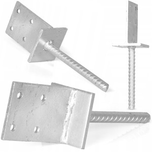 PODSTAWA SŁUPA, KOTWA UNIWERSALNA DO BETONU 90mm T