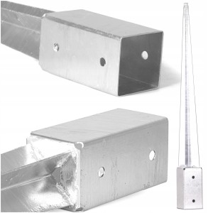 PODSTAWA SŁUPA KOTWA WBIJANA 80x80 WSPORNIK 750mm