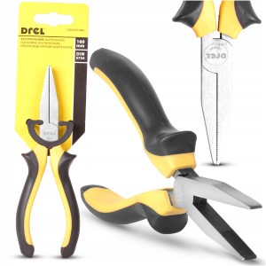 SZCZYPCE PŁASKIE PROSTE KOMBINERKI CĘGI 160 mm