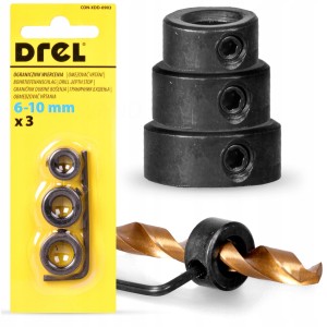 Ogranicznik do wiertła GŁĘBOKOŚCI WIERCENIA 6-10mm