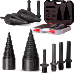 ŚWIDRY DO ROZŁUPYWANIA DREWNA ŁUPANIA WIERTŁA x2