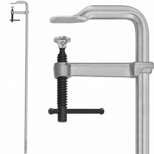 ŚCISK ŚLUSARSKI 600x120 KUTY F STALOWY STOLARSKI SPAWALNICZY ZACISK