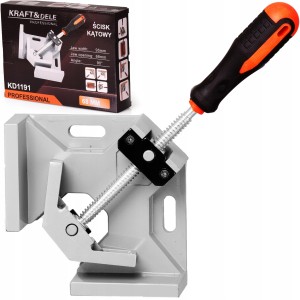 ŚCISK KĄTOWY 70mm imadło kątowe 90° kątownik winkiel NAROŻNY MOCNY STABILNY