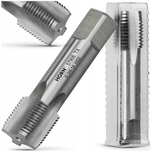 GWINTOWNIK RUROWY 3/4'' - 14 GWINT CALOWY HSS DIN5157 WALCOWY HYDRAULICZNY