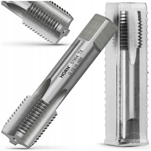 GWINTOWNIK RUROWY 1/2'' - 14 GWINT CALOWY HSS DIN5157 WALCOWY HYDRAULICZNY