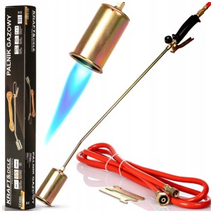 PALNIK DO PAPY GAZOWY 85cm DEKARSKI OPALARKA WYPALARKA CHWASTÓW 58 kW