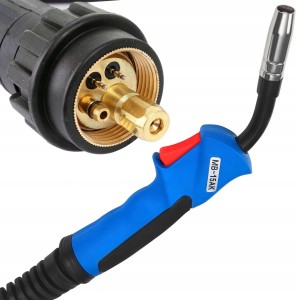 UCHWYT SPAWALNICZY DO MIGOMATU ZŁĄCZE EURO MB15 AK 3M. MIG MAG PALNIK