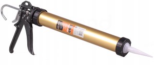 PISTOLET WYCISKACZ SILIKONU KLEJU MAS TUBA 600 ml