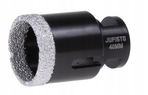 OTWORNICA DIAMENTOWA 40mm KORONKA GRESU SZLIFIERKĘ