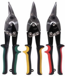 ZESTAW NOŻYC CIĘCIA BLACHY PROSTE LEWE PRAWE CRV