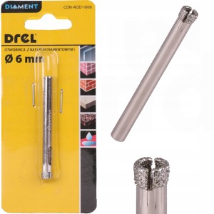 OTWORNICA DIAMENTOWA 6 mm KORONKA DO GRESU PŁYTEK