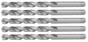 WIERTŁO DO METALU FI 8.1 MM BIAŁE HSS NWKA 5 SZTUK