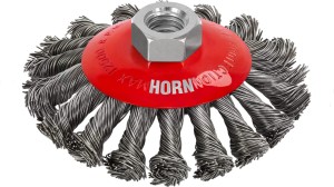 SZCZOTKA DRUT SPLATANY STOŻKOWA TARCZOWA 125mm M14