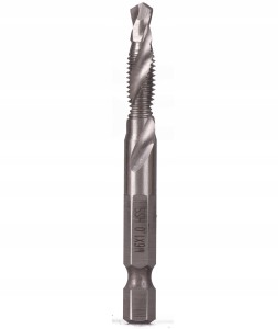 WIERTŁO GWINTUJĄCE Z GWINTOWNIKIEM M6x1.0 mm HSS