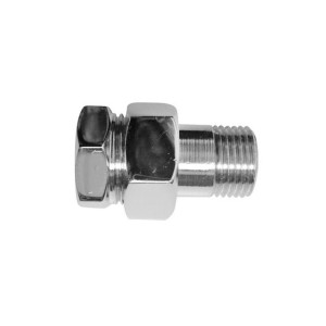 ŚRUBUNEK CHROMOWANY 1/2'' CHROM PROSTY SKRĘTKA