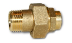 ŚRUBUNEK MOSIĘŻNY PROSTY CU 22x3/4'' DO LUTOWANIA