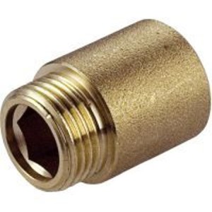 PRZEDŁUŻKA MOSIĘŻNA MAXI 1/2 CALA L=10MM MOSIĄDZ
