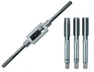 GWINTOWNIK M6 GWINT + UCHWYT, KOMPLET 4 el. 6x1.0