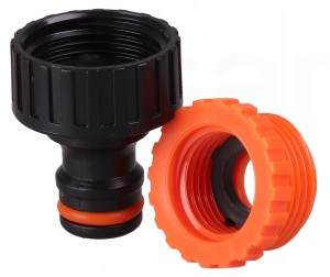 PRZYŁĄCZE ADAPTER NA KRAN 3/4 Z REDUKCJĄ 1/2 CALA
