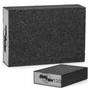 GĄBKA ŚCIERNA KOSTKA KLOCEK DO SZLIFOWANIA GR. 120