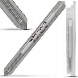 GWINTOWNIK M6 RĘCZNY M6x0.5 mm. HSS DIN-2181/1P