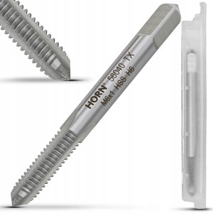 GWINTOWNIK M6 RĘCZNY M6x1 mm. HSS DIN-352/1P