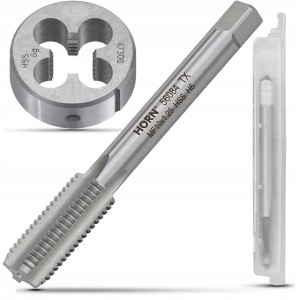 GWINTOWNIK RĘCZNY M10x1.25 DIN-2181/1P + NARZYNKA