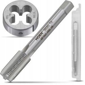GWINTOWNIK RĘCZNY M10x1 DIN-2181/1P + NARZYNKA M10