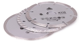 TARCZA DIAMENTOWA 125mm CIĘCIA BETONU KLINKIERU x3
