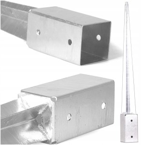 PODSTAWA SŁUPA KOTWA WBIJANA 80x80 WSPORNIK 750mm