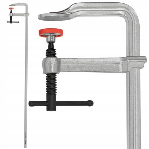 ŚCISK ŚLUSARSKI 600x140 KUTY F STALOWY STOLARSKI SPAWALNICZY ZACISK
