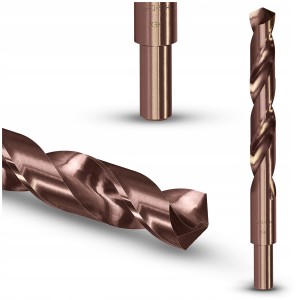 WIERTŁO do METALU 14.8 mm KOBALTOWE stali NIERDZEWNEJ HSS-E 5% kobaltu M35